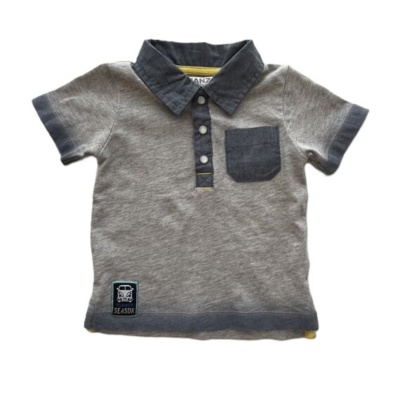 KANZ Baby Boy Cotton Short Set Size 6M, Beach Summer Preppy Handsome - Picture 5 of 16